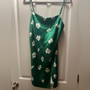 Princess polly ultra mini green dress